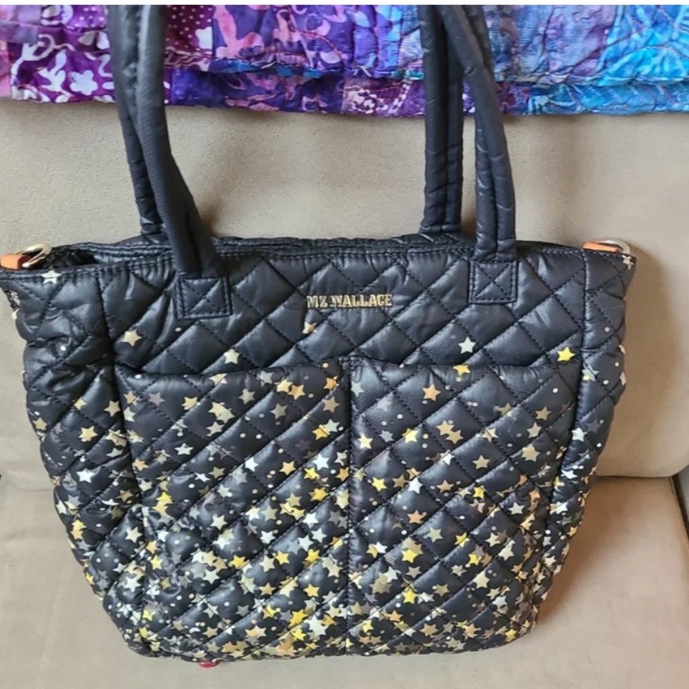 MZ WALLACE New York Ombré Stars Small Metro Quattro Tote